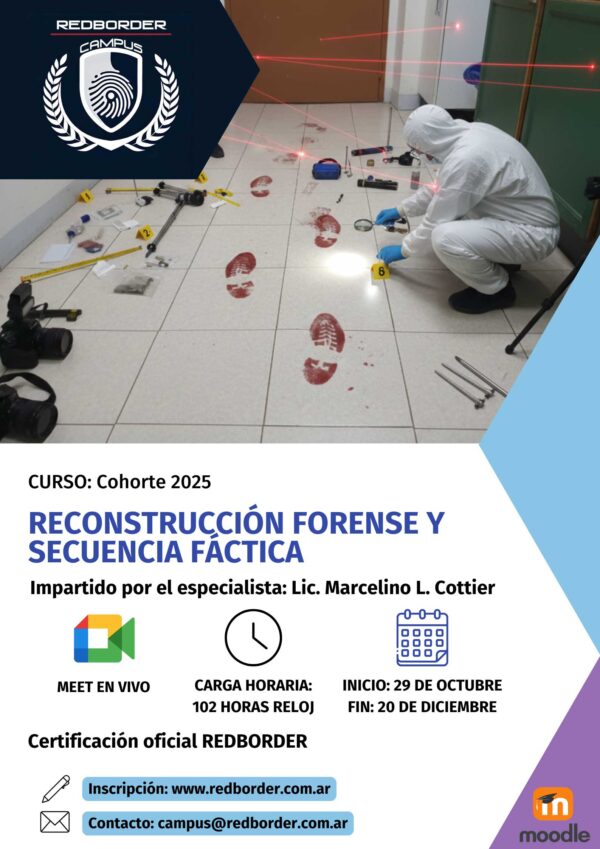 Curso: Reconstrucción Forense y Secuencia Fáctica