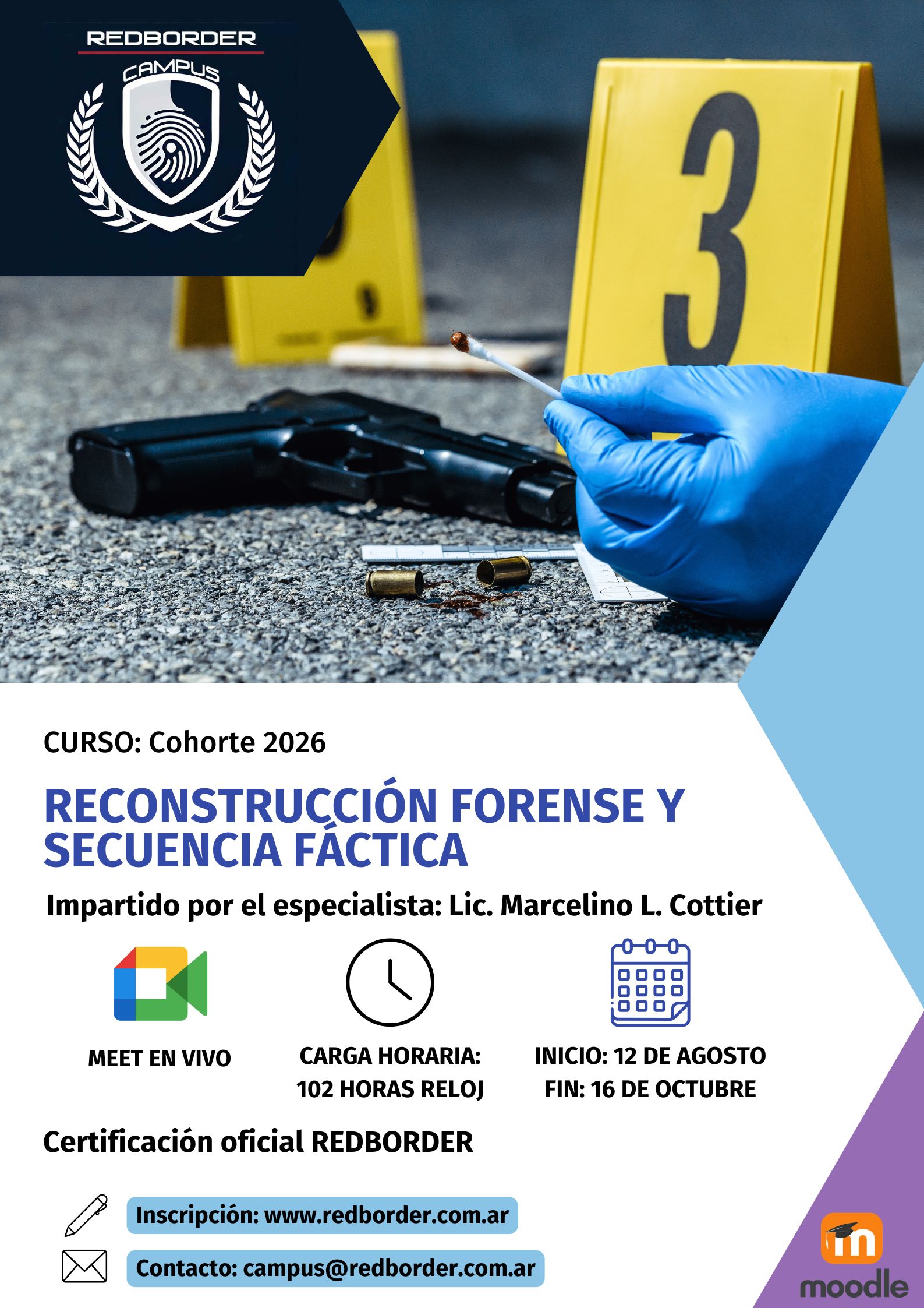 Curso: Reconstrucción Forense y Secuencia Fáctica