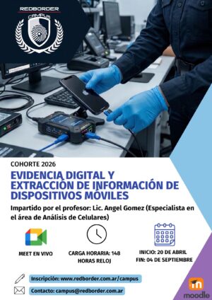 Curso: Evidencia Digital y Extracción de Información de Dispositivos Móviles