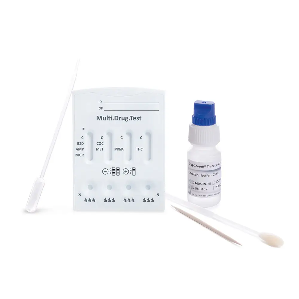 Test Tracedetect, cassette de detección multi-droga